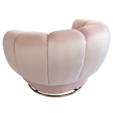 Steinmann Velvet Swivel Armchair